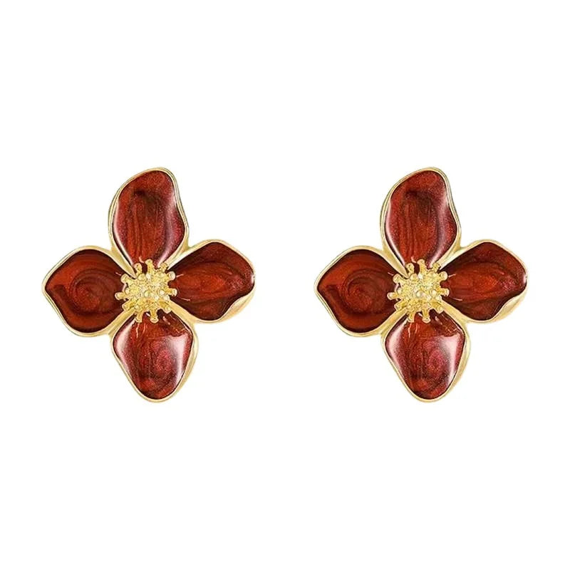 Rose Ember Earrings
