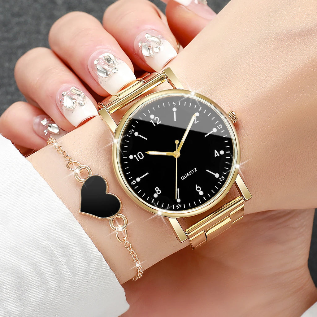 Modern Luxe Bracelet Watch Set