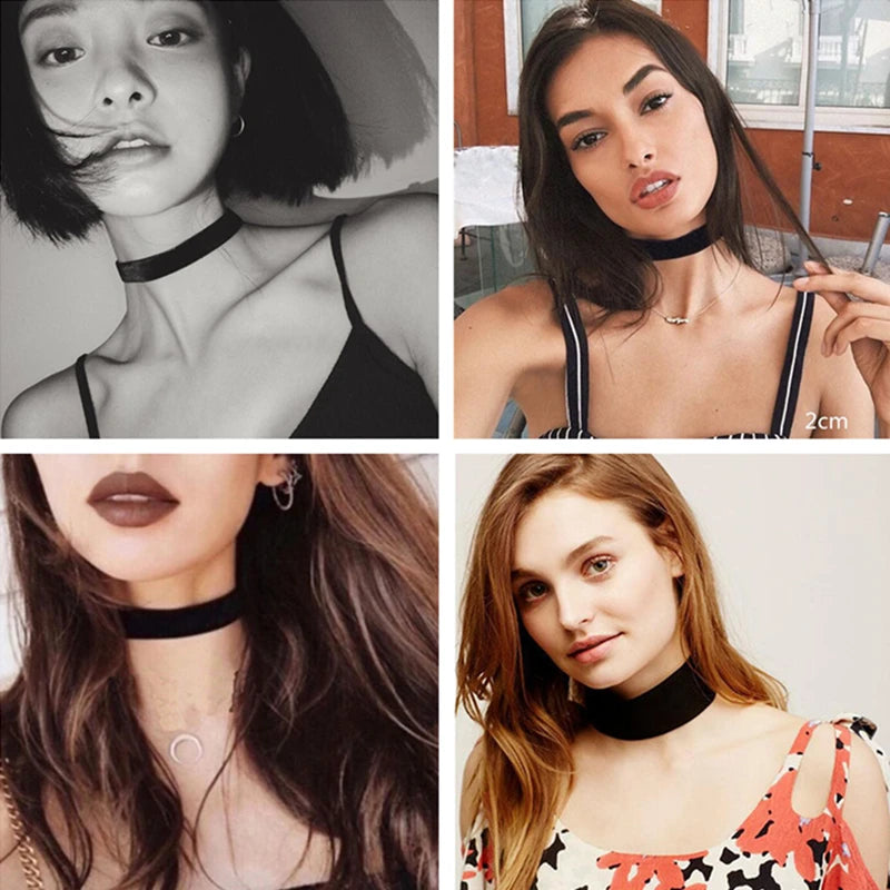 Black Rose Choker