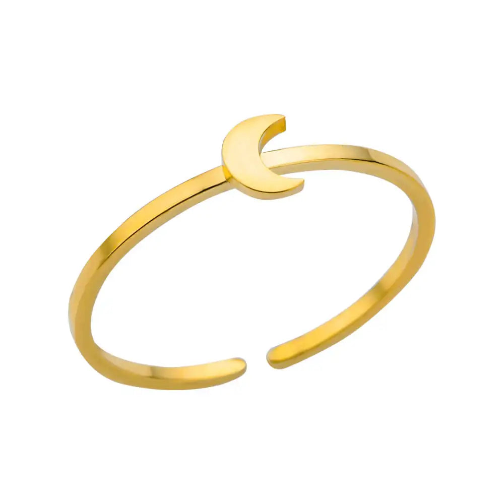 Celeste Royale Gold Shell Ring