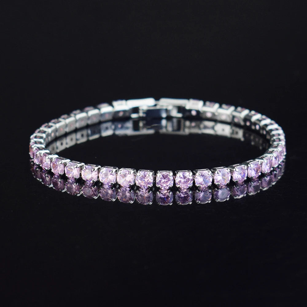 Luxe Zircon Tennis Bracelet