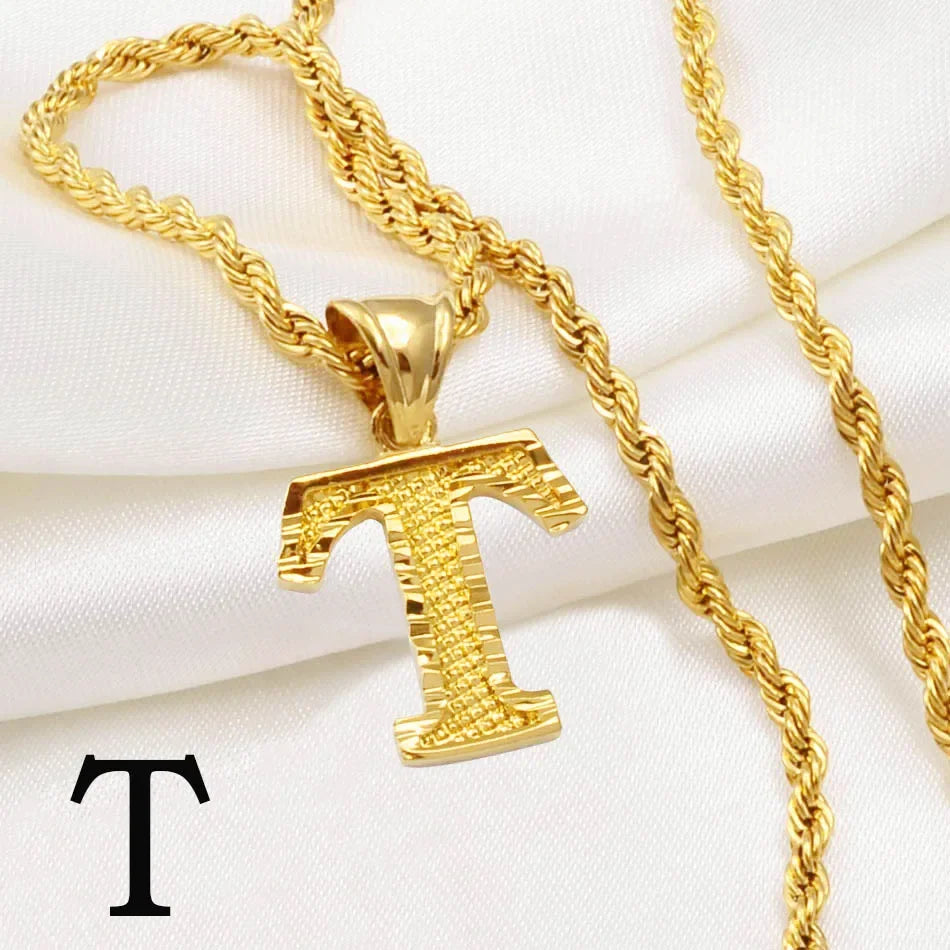 Alphabet Charm Necklace