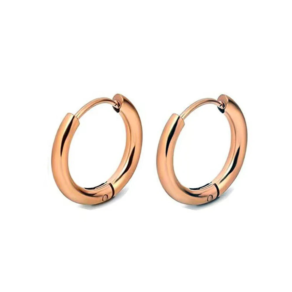 Velora Gold Minimal Hoop Earrings