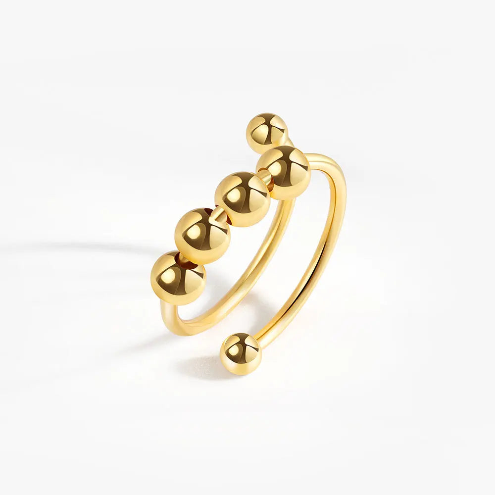 LunaSpin Crystal Ring