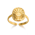 Celeste Royale Gold Shell Ring
