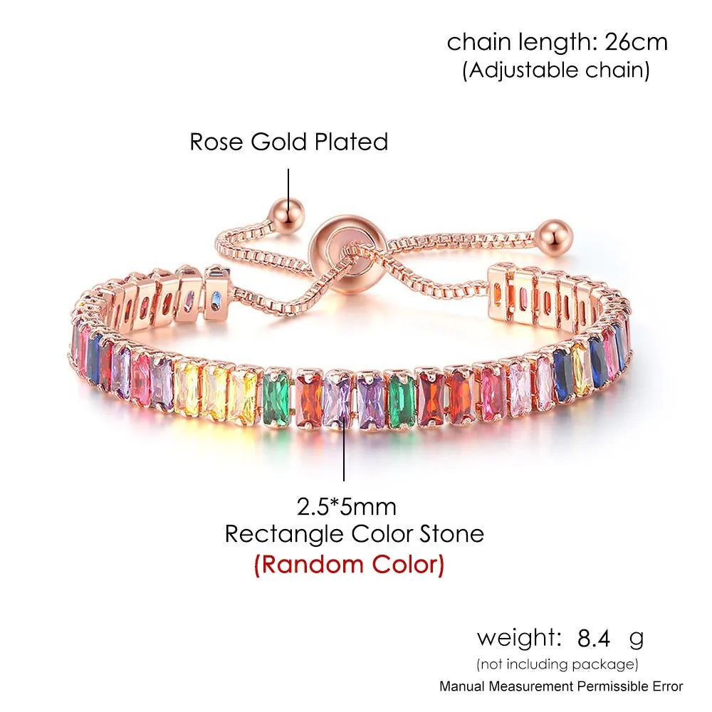 Urban Ice Tennis Bracelet