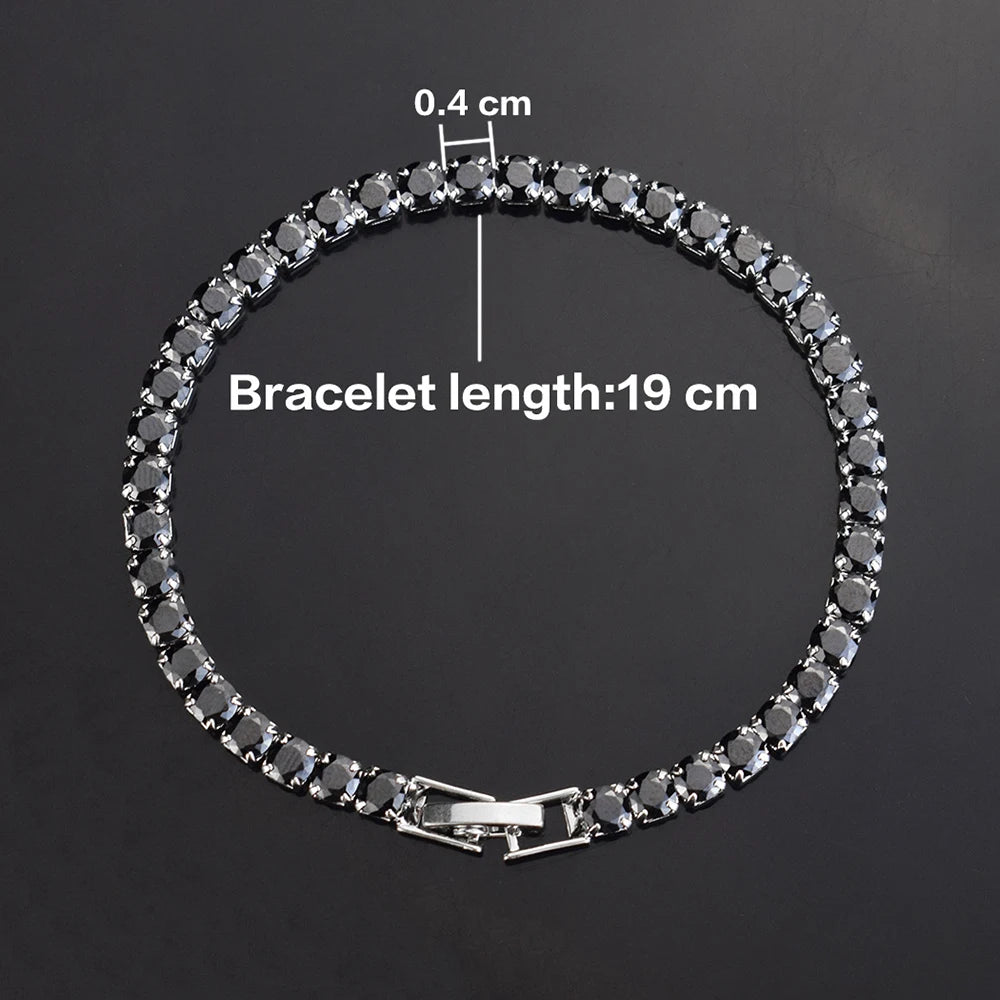 Luxe Zircon Tennis Bracelet