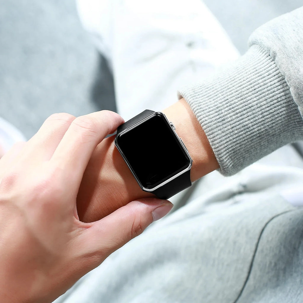 Stealth Black Digital Watch