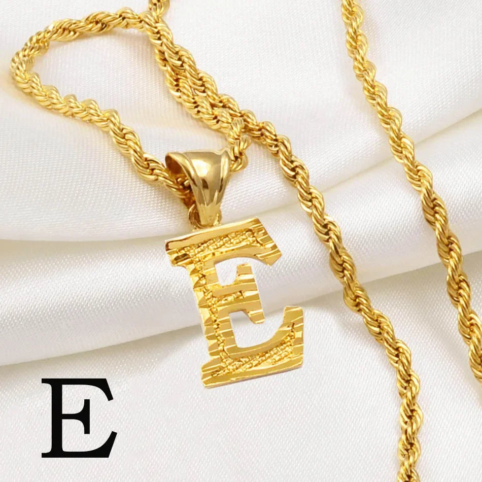 Alphabet Charm Necklace