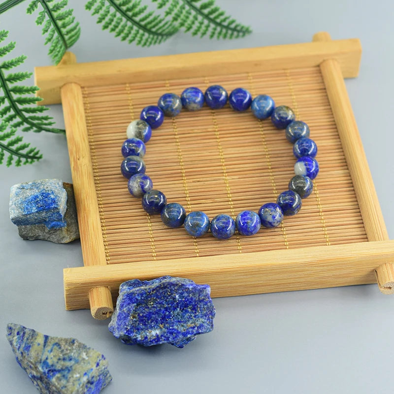Unisex Lapis Lazuli Energy Bracelet