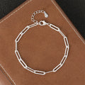Silver Harmony Adjustable Bracelet