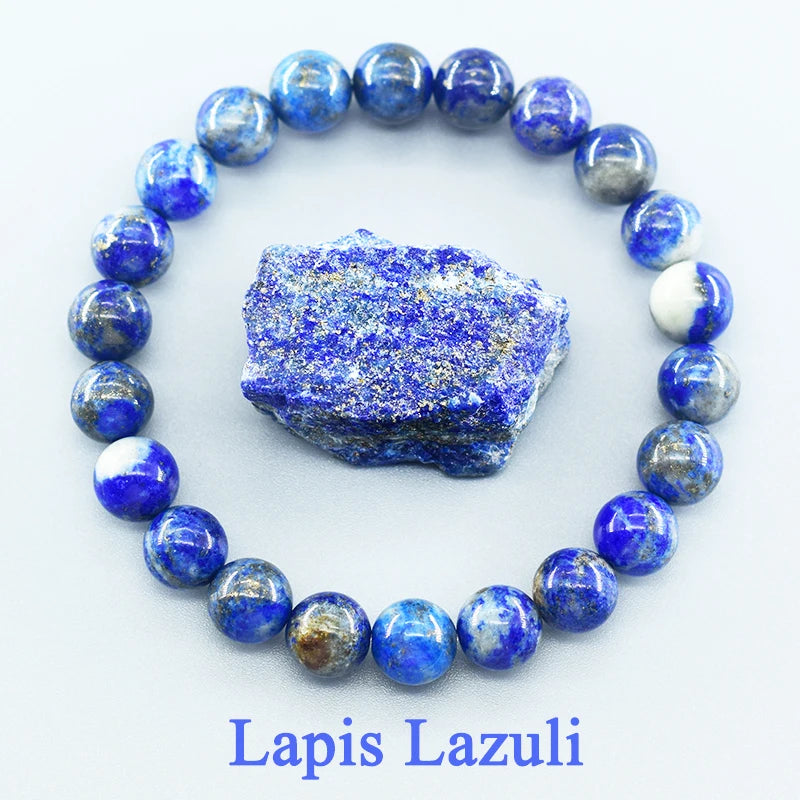 Unisex Lapis Lazuli Energy Bracelet
