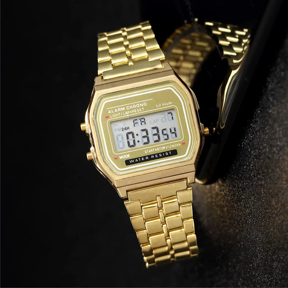 LuxeGlow Digital Watch