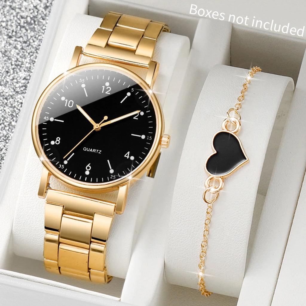 Modern Luxe Bracelet Watch Set
