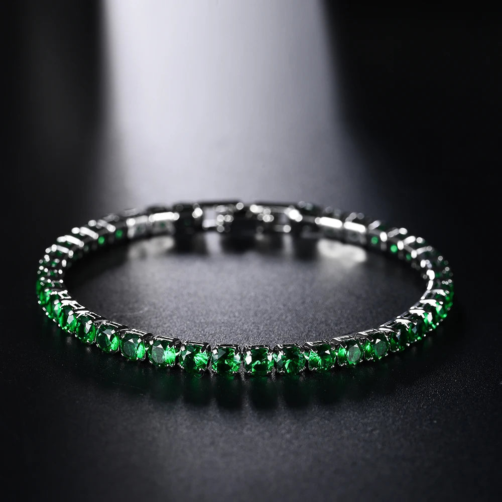 Luxe Zircon Tennis Bracelet