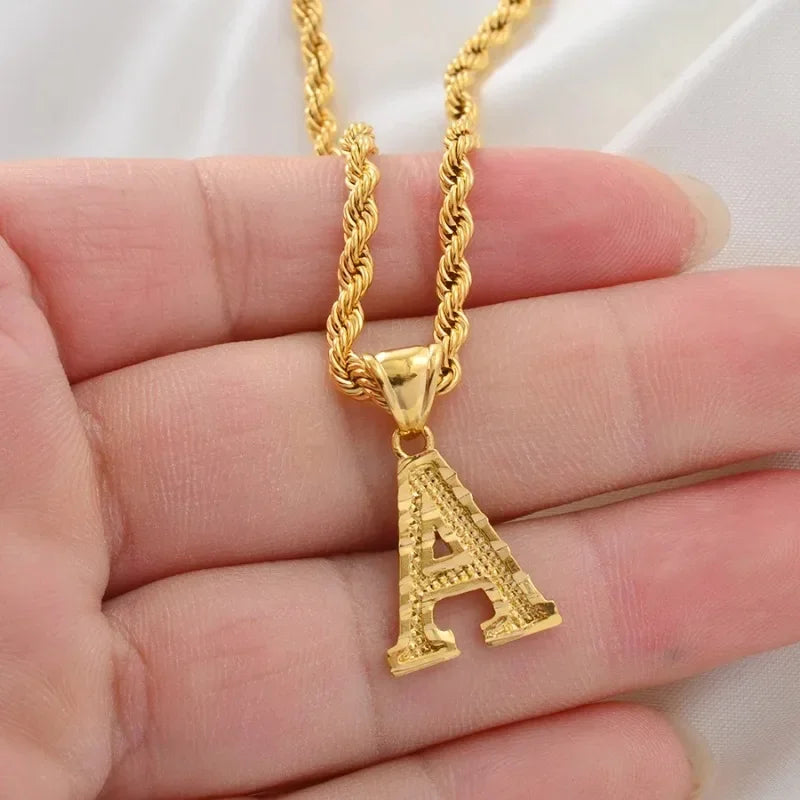 Alphabet Charm Necklace