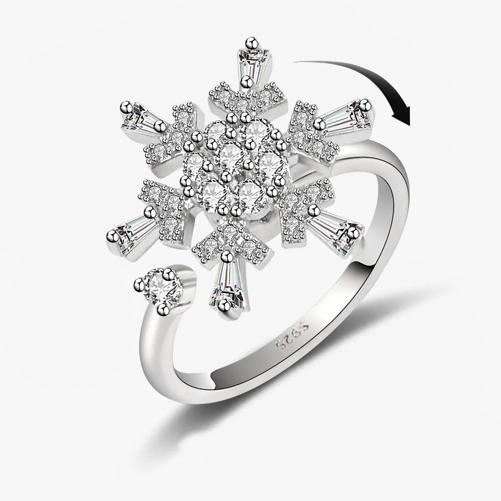 LunaSpin Crystal Ring