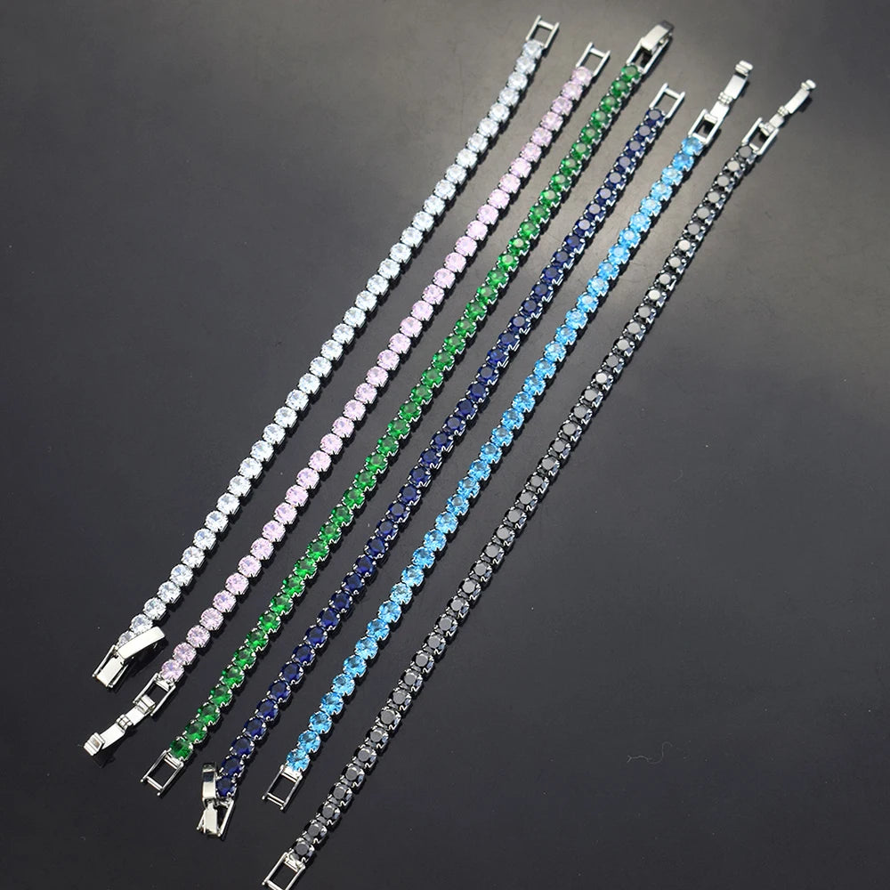 Luxe Zircon Tennis Bracelet