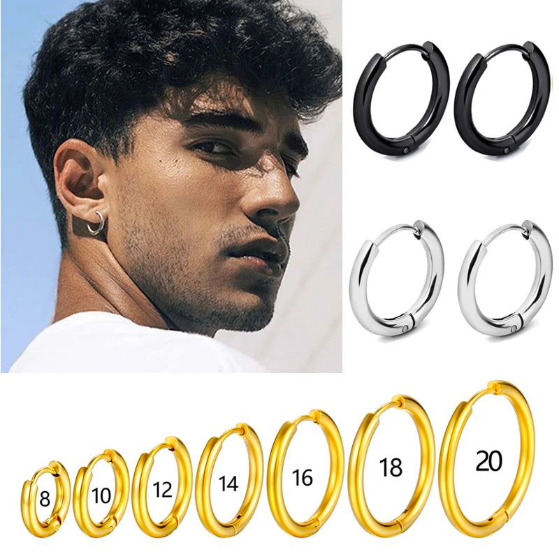 Velora Gold Minimal Hoop Earrings