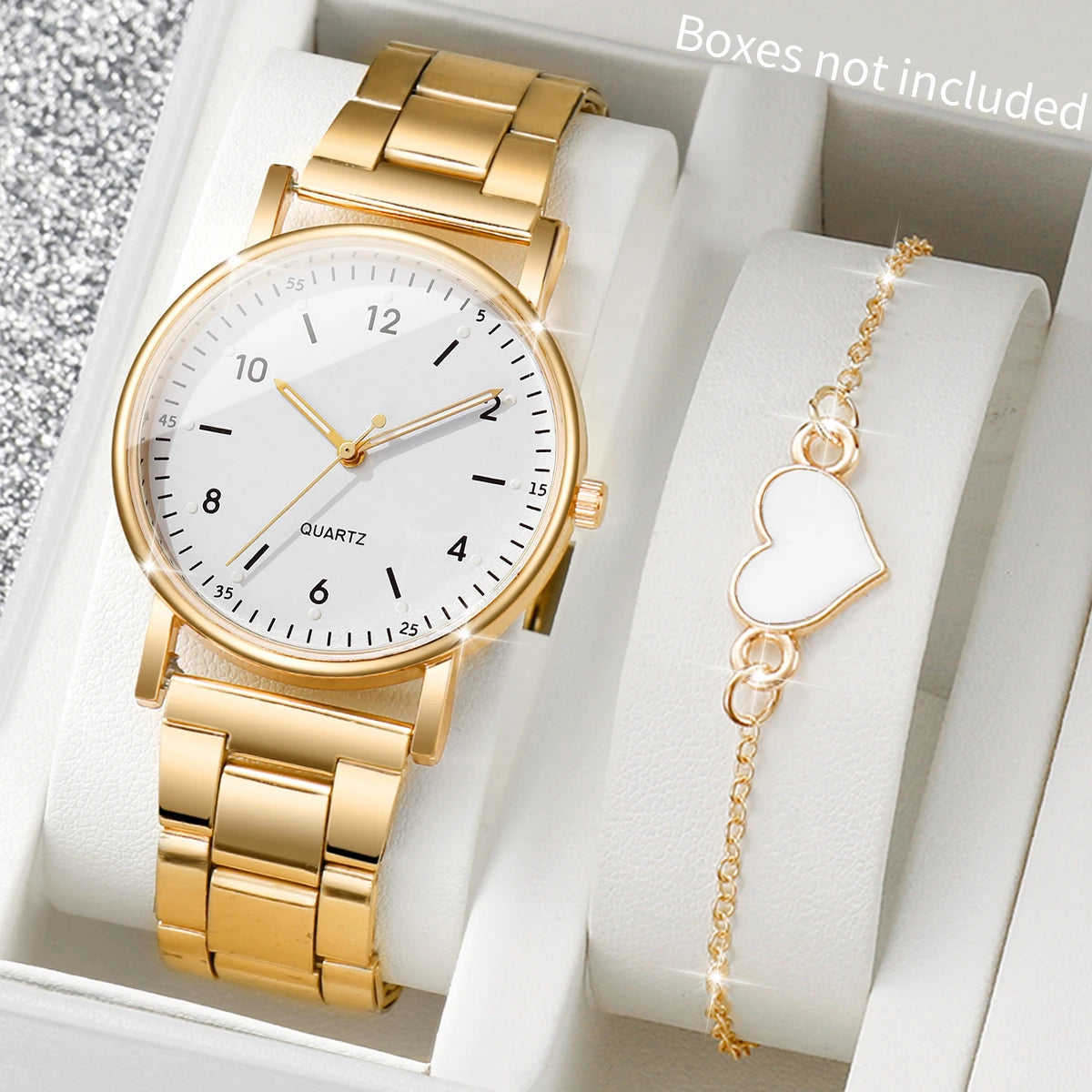 Modern Luxe Bracelet Watch Set