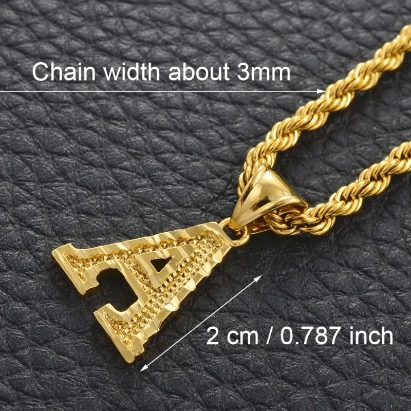 Alphabet Charm Necklace