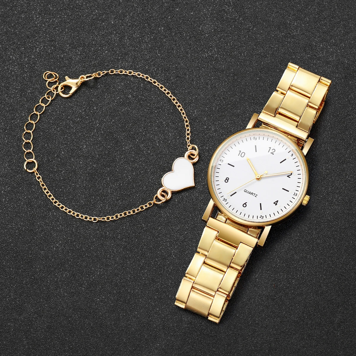 Modern Luxe Bracelet Watch Set