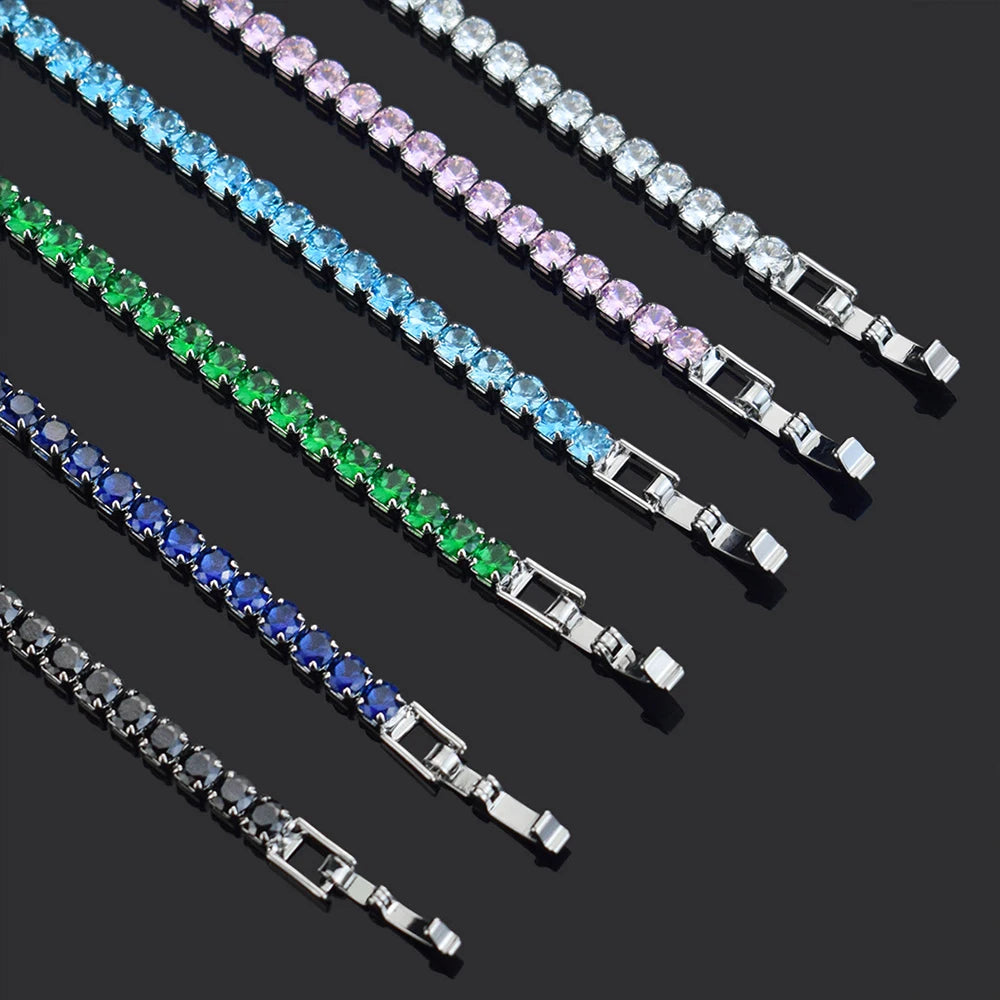 Luxe Zircon Tennis Bracelet