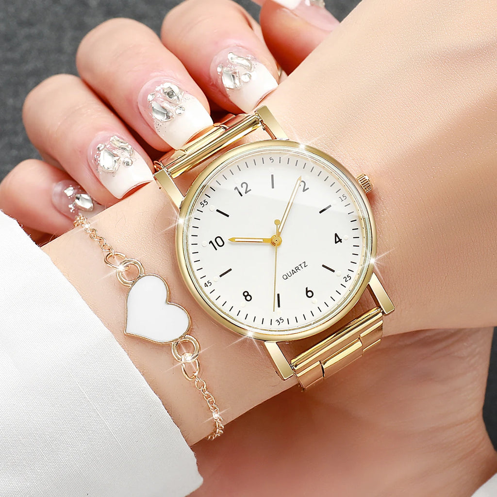 Modern Luxe Bracelet Watch Set