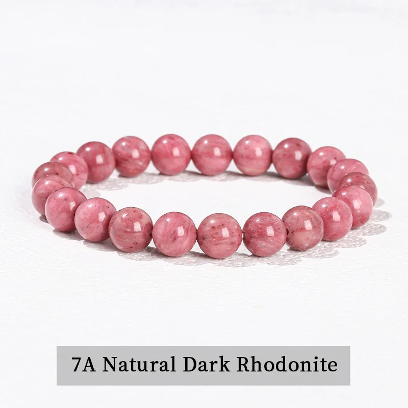 Elastic Natural Crystal Bead Bracelet