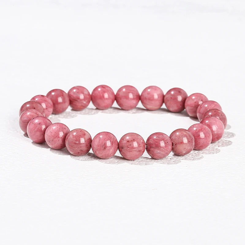Elastic Natural Crystal Bead Bracelet