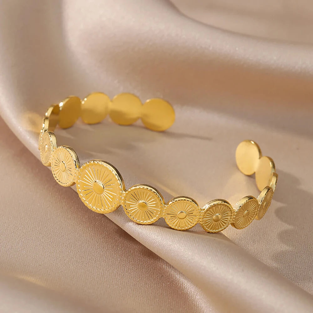 Imperial Bloom Cuff Bracelet