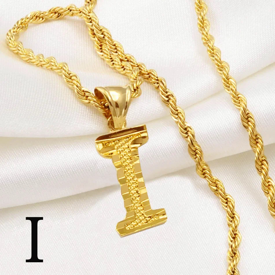 Alphabet Charm Necklace