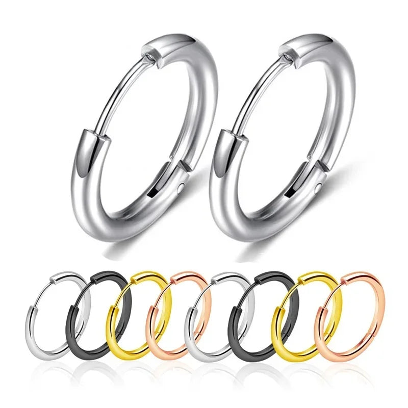 Simple Circle Earrings