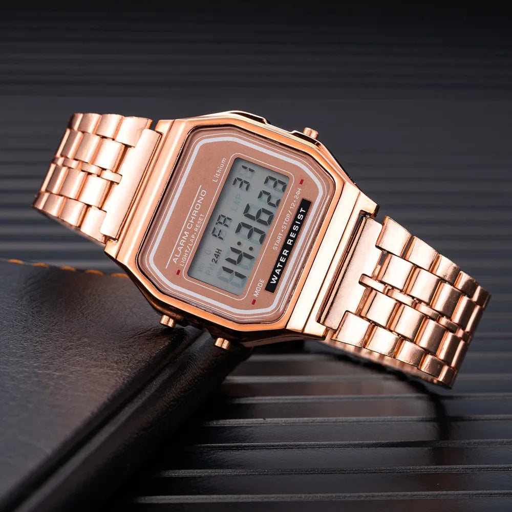 LuxeGlow Digital Watch