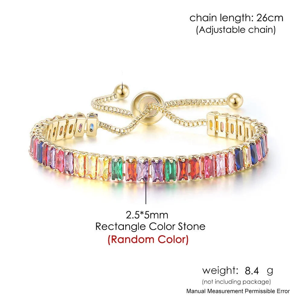 Urban Ice Tennis Bracelet